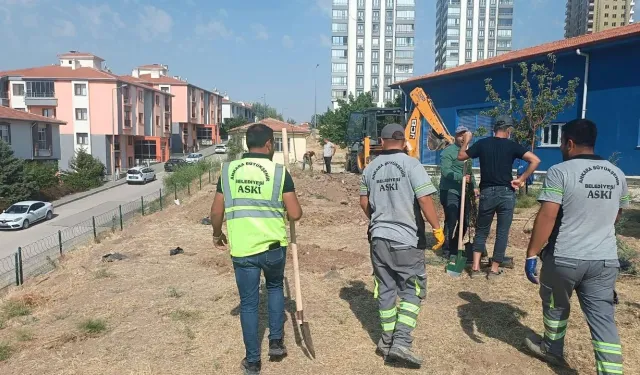 Polatlı’da şehit Alperen Özcan için fidan dikildi
