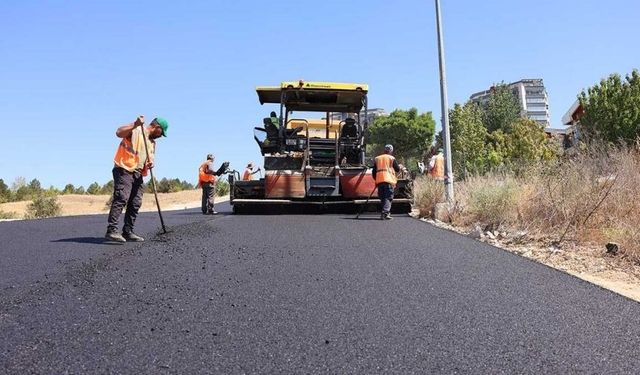 Çankaya'da 6 Mahalle Asfaltlandı