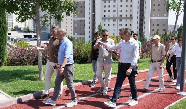 Başkan Beşikçioğlu Çalışmaları Yerinde İnceledi