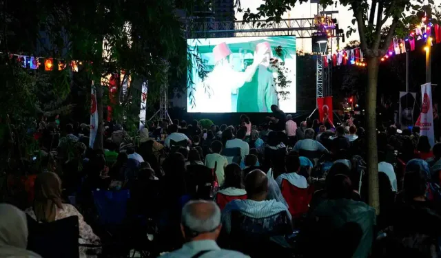Keçiören’de açık hava sinemasıyla nostaljik yaz akşamları!