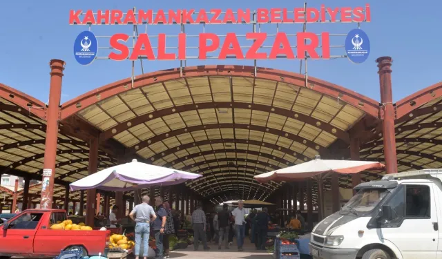 Kahramankazan'da Köylü Pazarı hafta sonları hizmet vermeyi sürdürüyor!