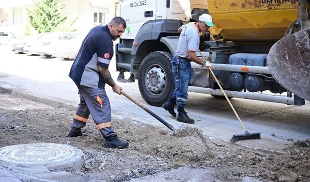 Mamak’ta Yollar Yenileniyor