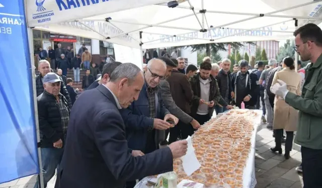 Ankara Kahramankazan’da şehitler için lokma hayrı!