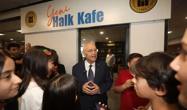 Yenimahalle'de Halk Kafe açıldı