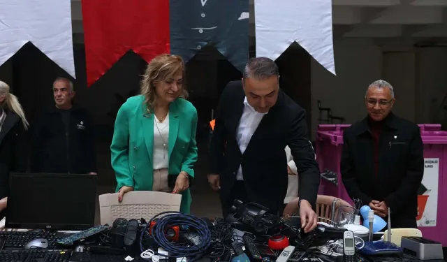 Çankaya Belediyesi çalışanlarından geri dönüşüme destek