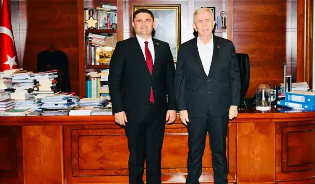 Mustafa Koçak'tan Mansur Yavaş'a ziyaret!