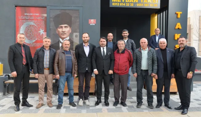 Kahramankazan Belediye Başkanından esnafa ziyaret