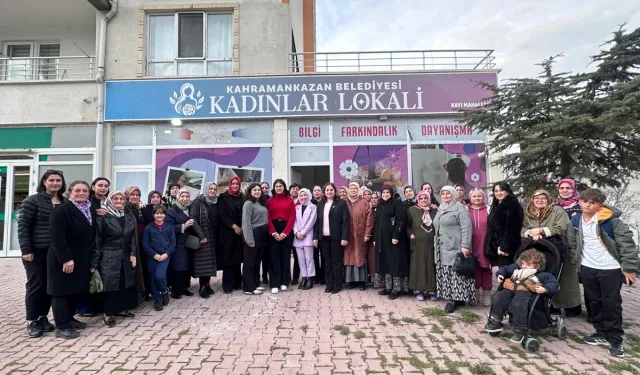 Kahramankazan’da kadın haklarına güçlü ses