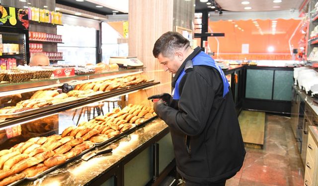 Pursaklar’da Yeni Yıl Öncesi Market ve İş Yerlerine Denetim