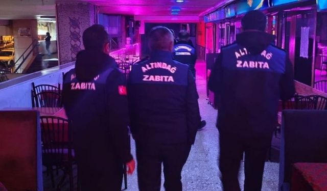 Altındağ Belediyesi’nden Eğlence Mekanlarına Sıkı Denetim