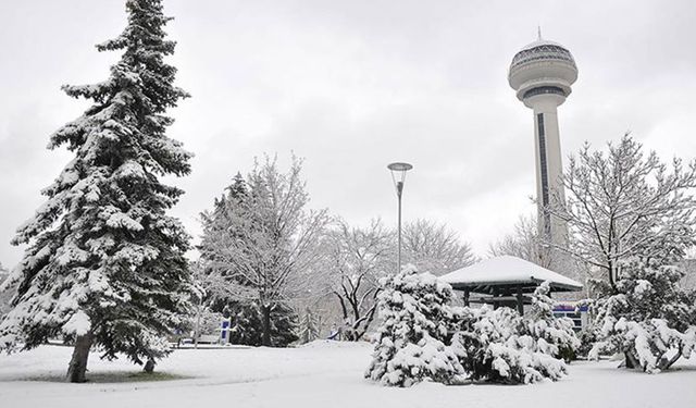 Başkent’te 7 Gün Sürecek Kar Yağışı Geliyor