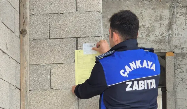 Ankara Çankaya’da çevre güvenliği için 7/24 zabıta denetimi