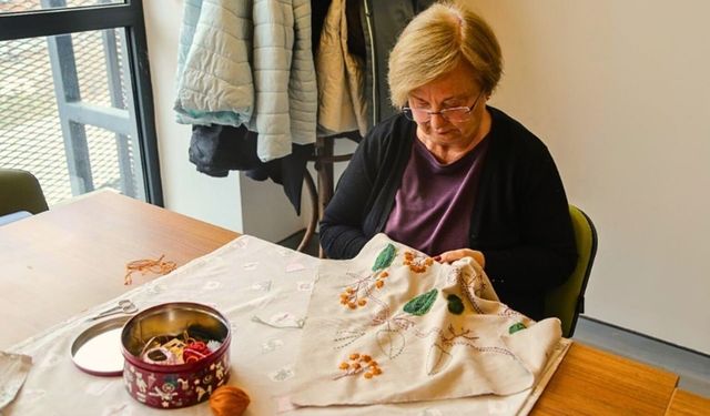 Çankaya’da Japon Dikiş Kursunda Sabır Sanata Dönüşüyor