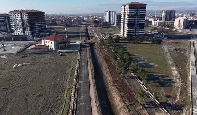 Çubuk'taki Söğütözü Deresinde 2. Etap için İlk Kazma Vuruldu