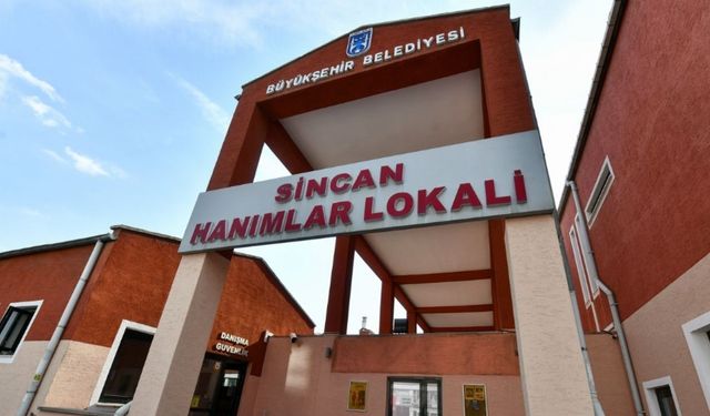 Sincanlı Kadınların Buluşma Noktası Hanımlar Lokali