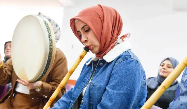 Altındağ’da Ramazan nağmeleri: Kadınlar ney-bendir öğrendi