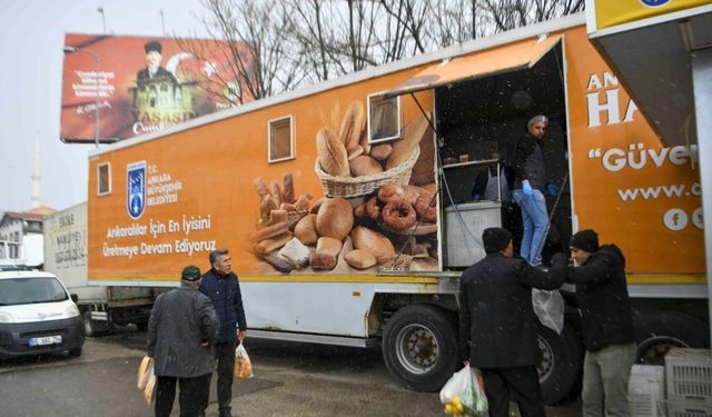 Halk Ekmek’in Mobil Fırın Aracı Şentepe’de