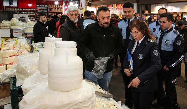 Ulus Hali’nde Ankara Zabıtasından Denetim