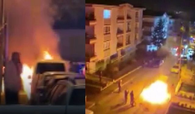 Mamak’ta Boşanma Krizi: Araç Yaktı, Ateş Açtı