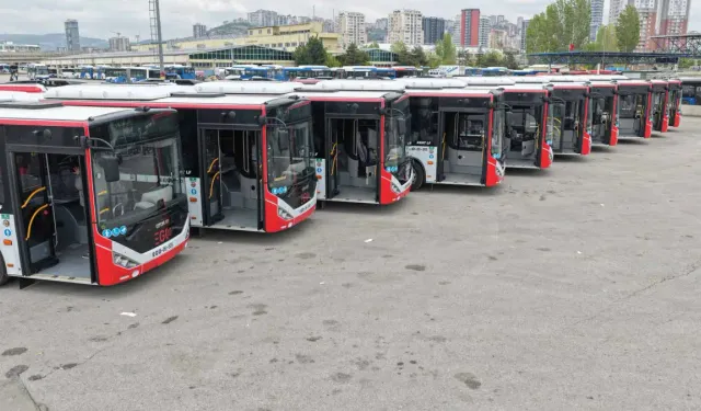 10 yeni otobüs EGO filosuna katıldı