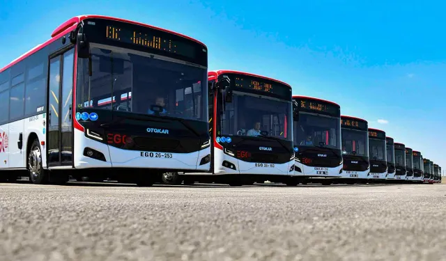 Ankara’da EGO otobüs filosu 1999 araca yükseldi