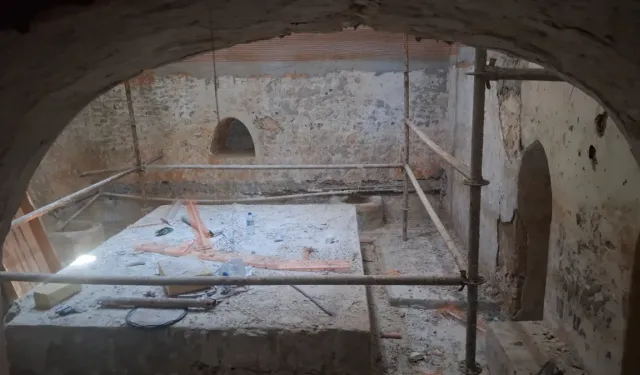 Beypazarı’nda tarihi hamam yeniden hayat buluyor