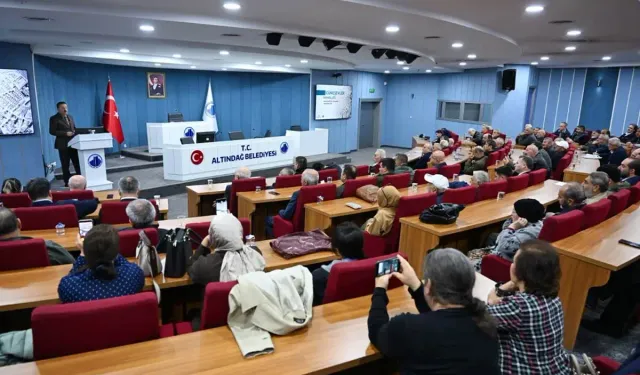 Altındağ'da kentsel dönüşüm toplantısı yapıldı