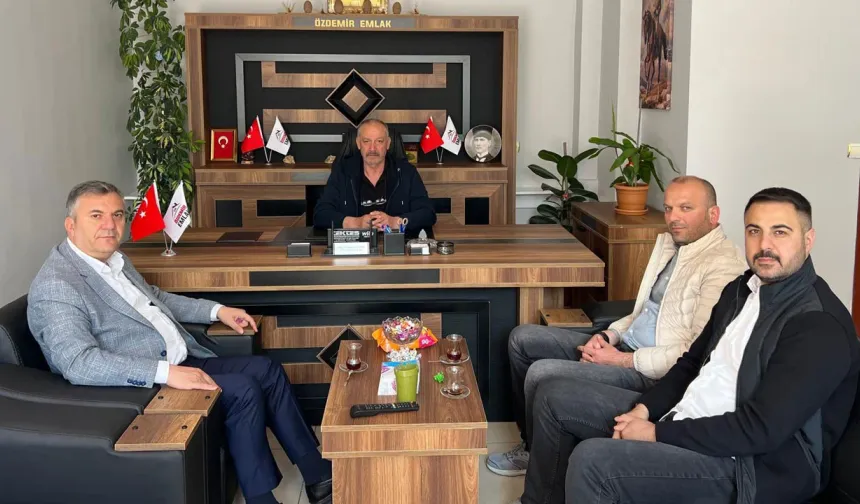 Çubuk Belediye Başkanından esnafa ziyaret