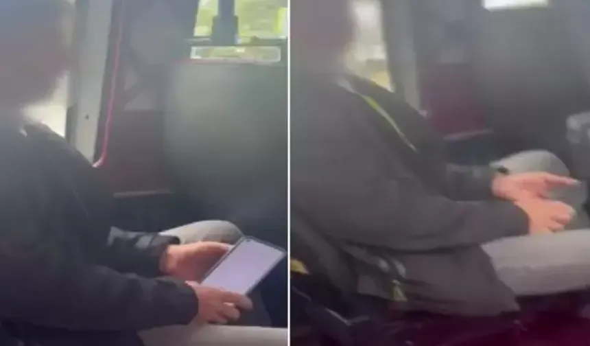 Sincan'da kızları rahatsız eden adam kıskıvrak yakalandı