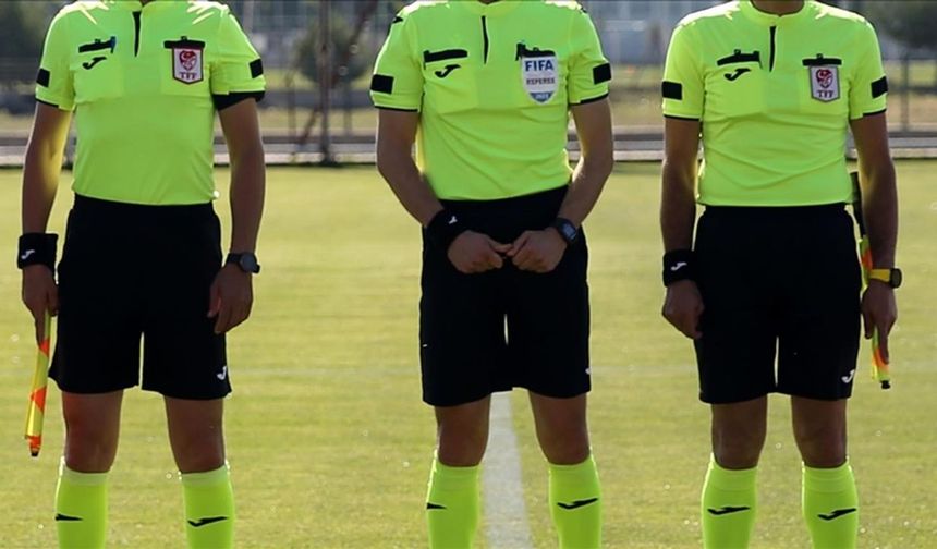 Gençlerbirliği ve Ankaragücü hakemleri açıklandı
