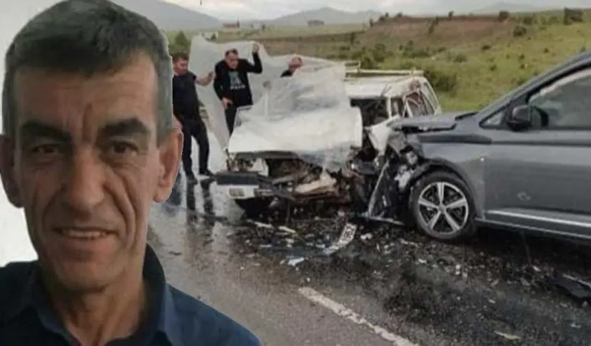 Çubuk'ta iki otomobil çarpıştı: 1 ölü, 1 yaralı