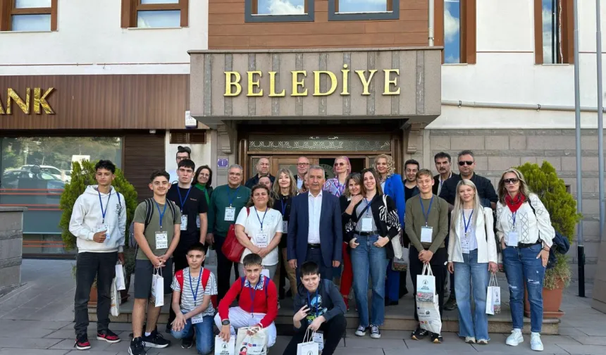 Çamlıdere Belediyesi, Erasmus konuklarını ağırladı!