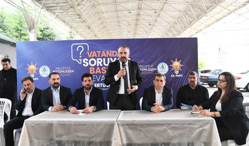 Pursaklar’da vatandaş-başkan buluşması: Birlikte yönetiyoruz