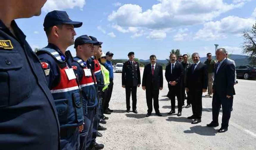 Vali Vasip Şahin'den Kızılcahamam'a ve Çamlıdere'ye ziyaret
