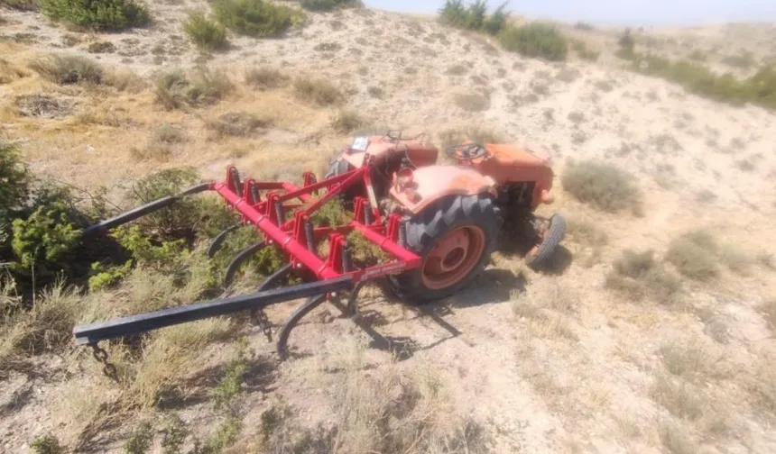 Ankara’da feci traktör kazası! 1 kişi hayatını kaybetti