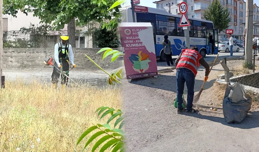 Elmadağ’da yaz temizliği seferberliği