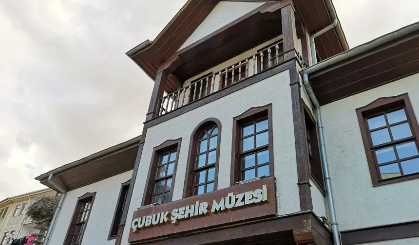 Çubuk Şehir Müzesi ziyaretçilerini bekliyor