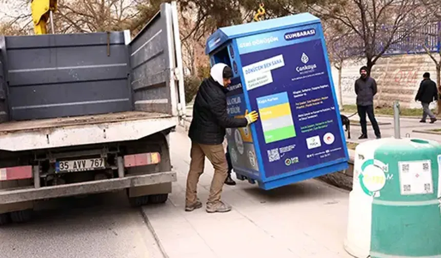 Çankaya Belediyesi "Sıfır atık" yönetim sistemi ile çevreyi koruyor