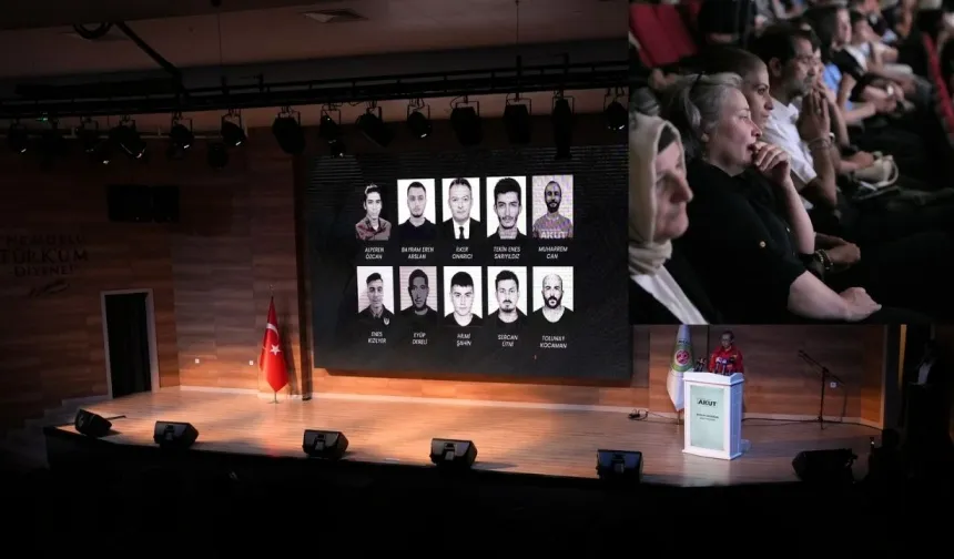 Yangın ve afet şehitleri Etimesgut’ta anıldı