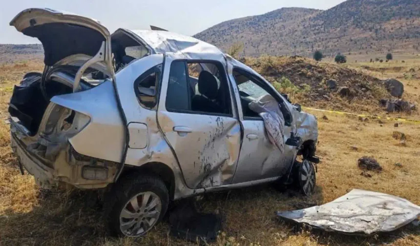 Çubuk'ta otomobil şarampole devrildi: Sürücü hayatını kaybetti