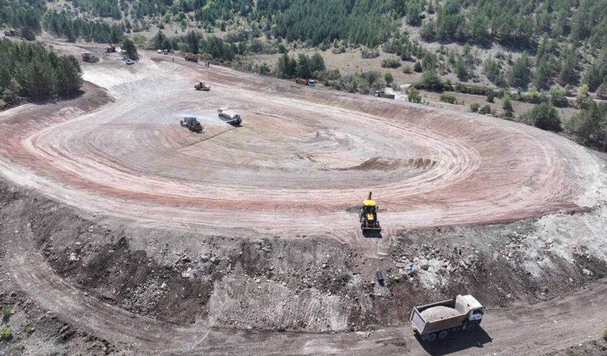 Çamlıdere Beşbeyler’de 120 Bin Metreküp Kapasiteli Gölet