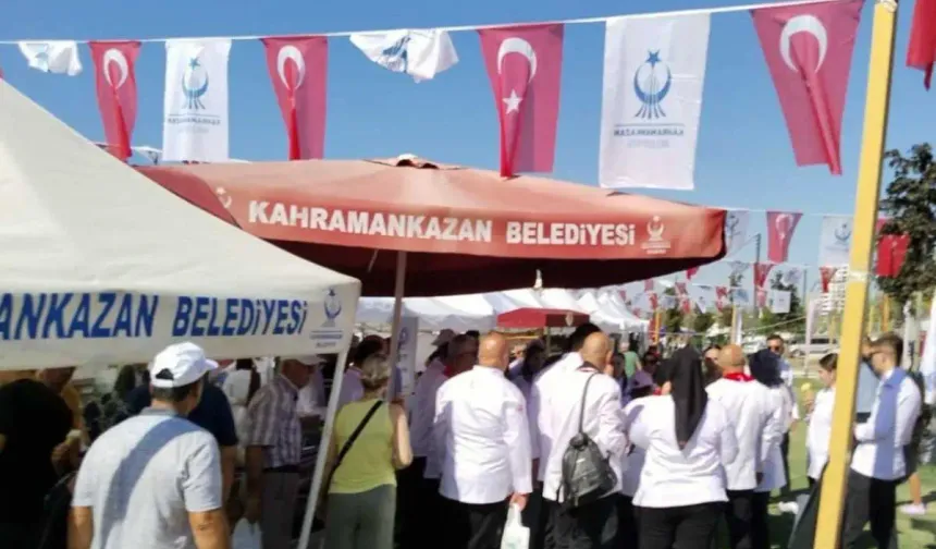 Kahramankazan'da kavurma festivali coşkusu!