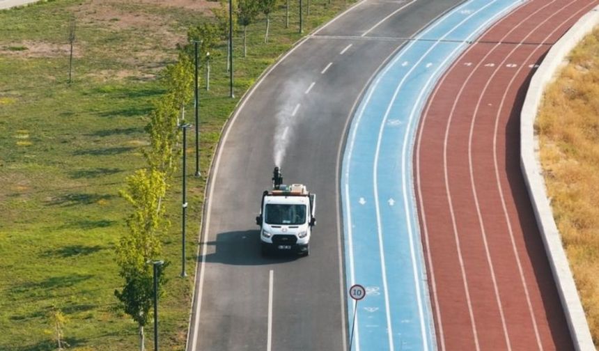 Sincan’da İlaçlama Çalışmaları Karadan ve Havadan Yapılıyor