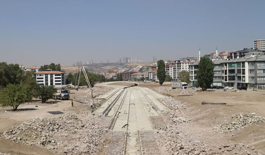 Gölbaşı’nda Sukesen Deresi Islah Projesi İlerliyor