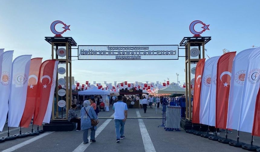 Hükümlülerin El Emeği Ürünleri Başkent Millet Bahçesi’nde Sergileniyor
