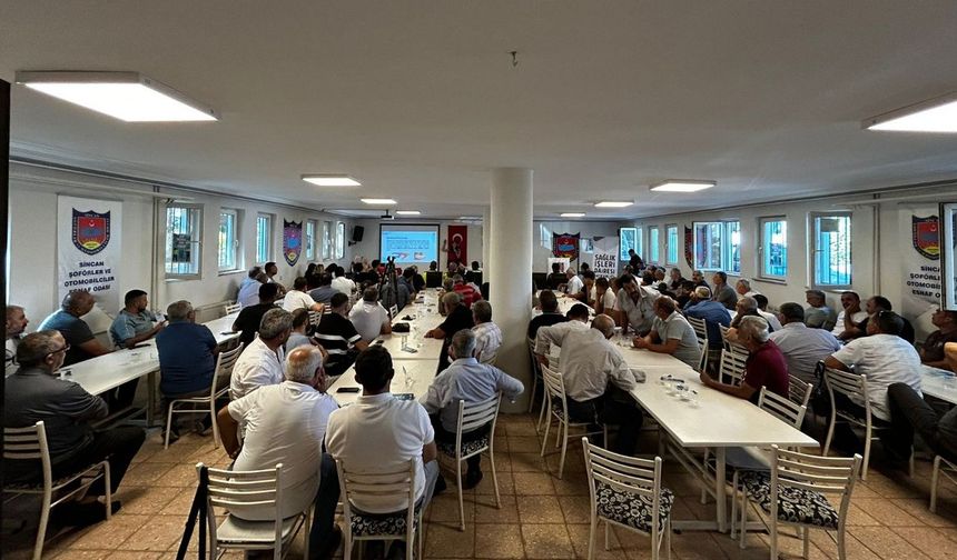 Sincan’da Servis Şoförleri ve Rehberlere İlk Yardım Eğitimi