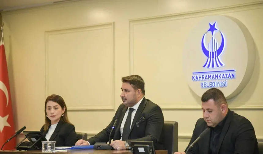 Kahramankazan'ın 2026 yılı bütçesi belli oldu!