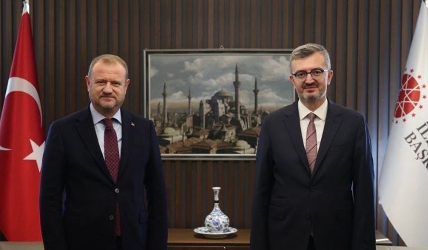 İletişim Başkanı Duran, RTÜK Başkanı Daniş ile bir araya geldi