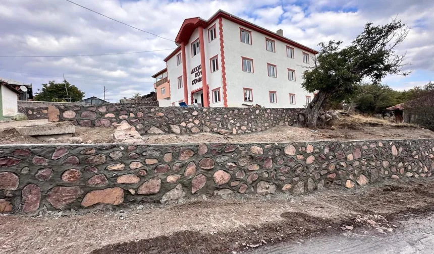 Çamlıdere Akkaya Köyü yenileniyor!