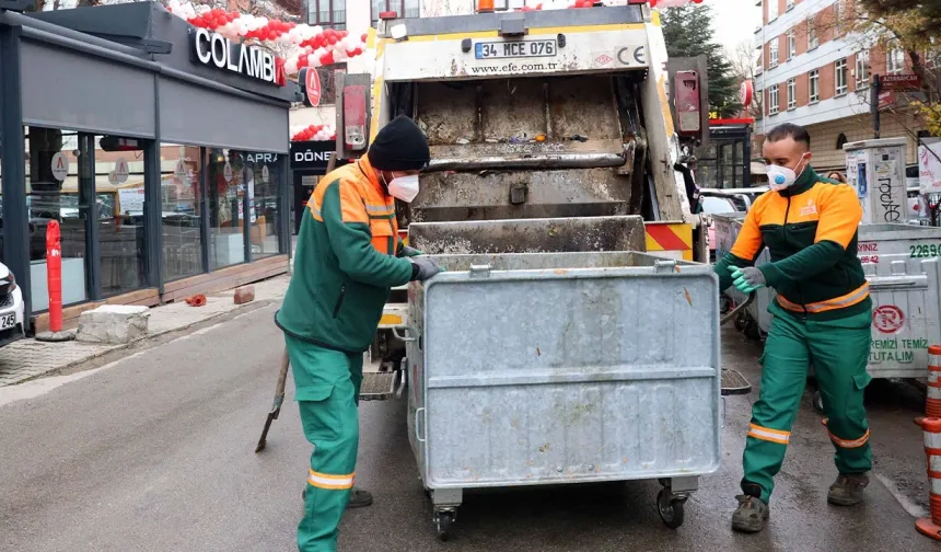 Çankaya’da 124 mahallede eş zamanlı temizlik operasyonu!